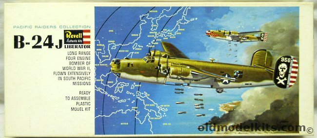 Revell 1/92 B-24J Liberator Pacific Raider Issue, H237-100 plastic model kit